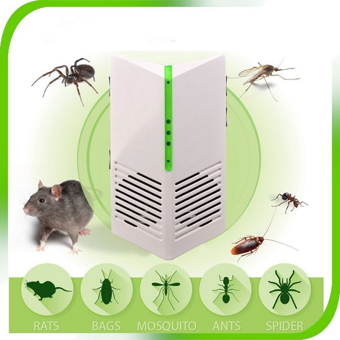 Ultrasonic Rat Mouse Insect Repellent Deterrent Whole