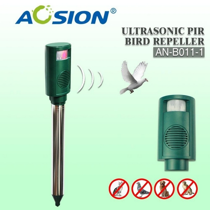 High powered bird repeller