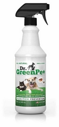 Dr. GreenPet All Natural Flea and Tick Spray 0.9L