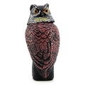 PestExpel Realistic Owl Wind Action Fake Owl Decoy Crow Scarer